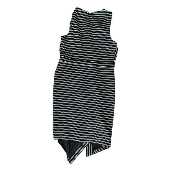 Hutch Asymmetrical Indira Striped Dress Size Medium - Picture 2 of 5